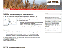 Tablet Screenshot of dielinke-lds.de